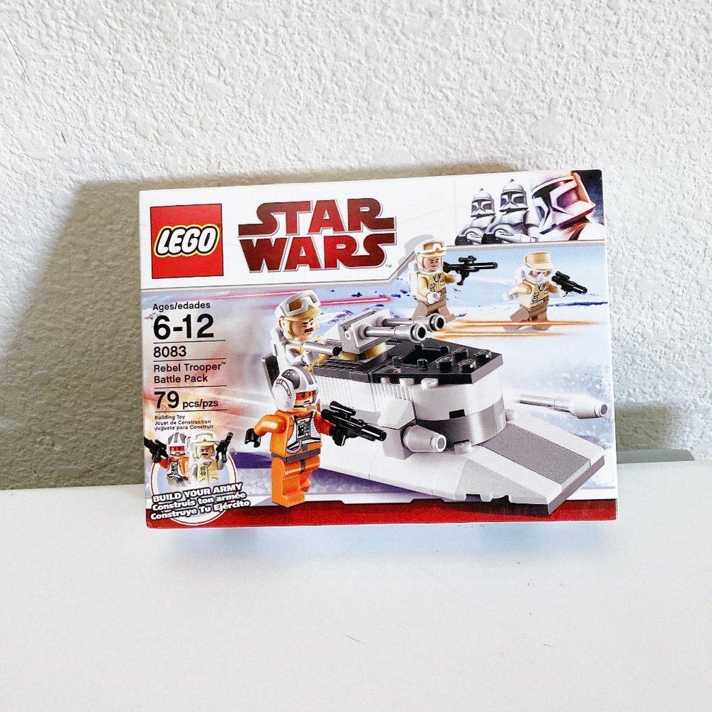 NEW Lego Star Wars 8083 Rebel Trooper Battle Pack Retired 2010 SEALED